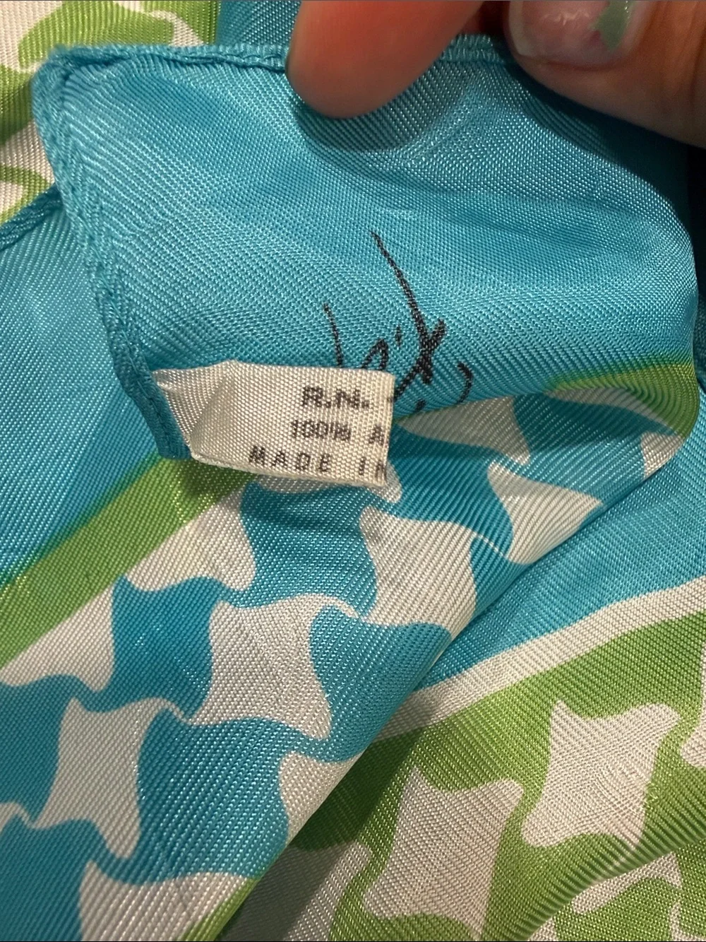 100% Silk Jean Ete Scarf